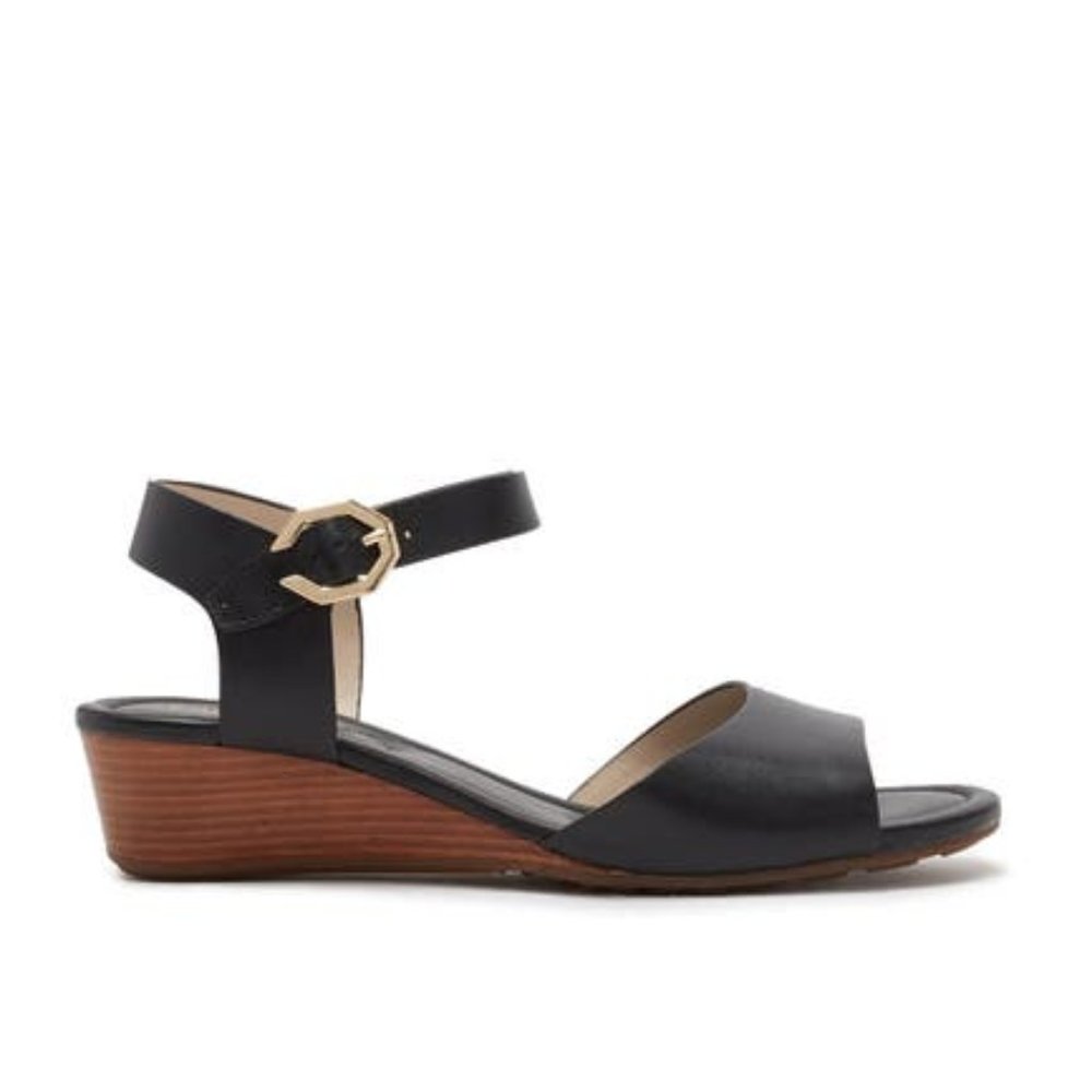 NWOT Cole Hahn Evette Grand Wedge Sandal B…